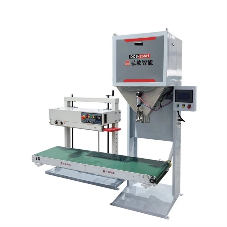 weighing filling and heat sealing machine
