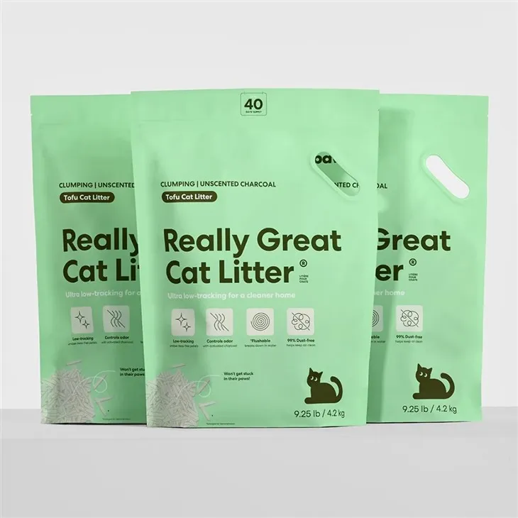 Cat Litter Packaging Machine for Pouch with Handle Hole