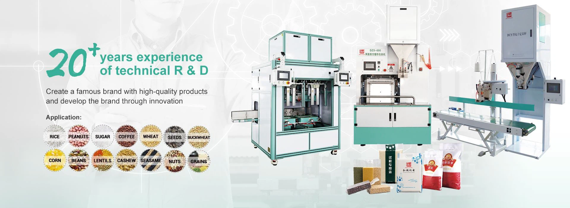 Semi auto packing machine