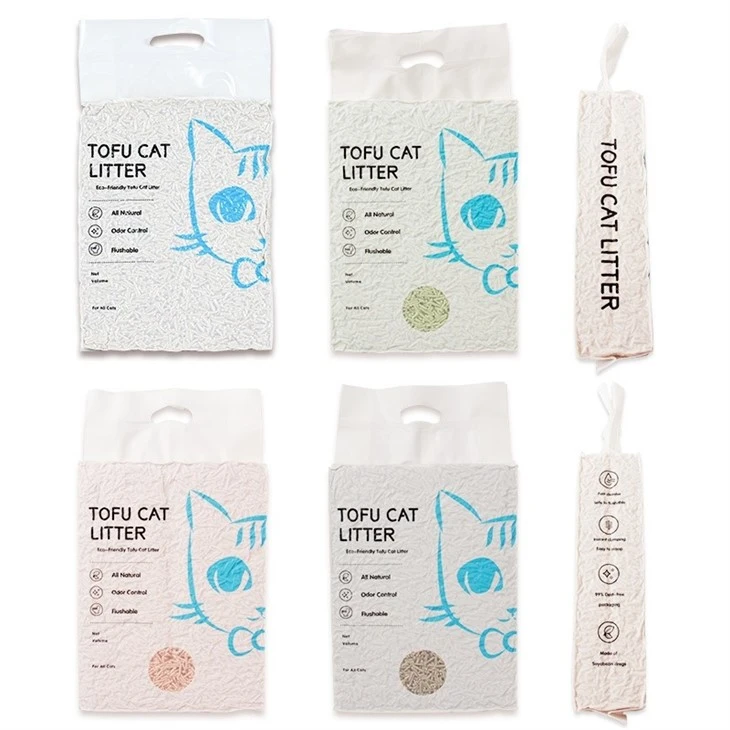 cat litter brick shaped vacuum packaging machinery