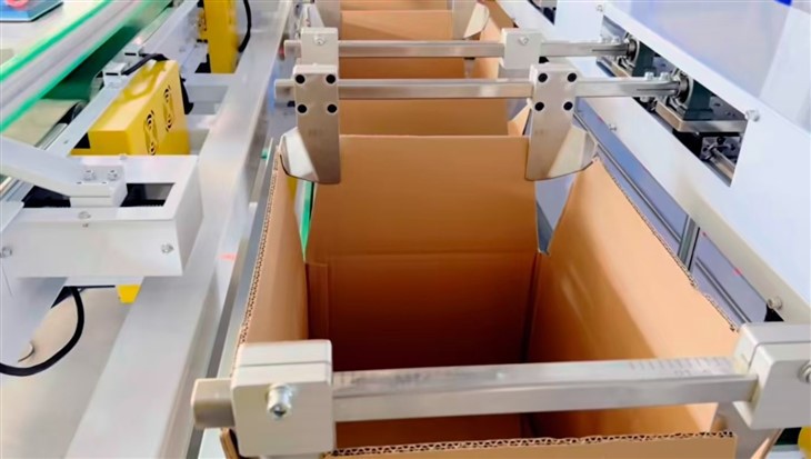 fully auto carton erecting packing machine
