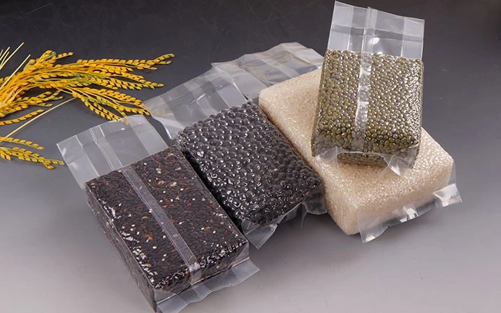 brick shaped vacuum packing machine for rice beans seeds grain cereal