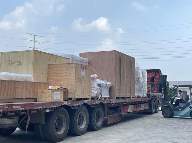 High-Made's Intelligent Vacuum Packaging Equipment Shipped to Harbin Wuchang High-Made's Intelligent Vacuum Packaging Equipment Shipped to Harbin Wuchang