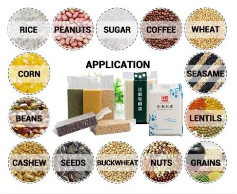 Seed Vacuum Packing Machine For Brick And Flat Shape