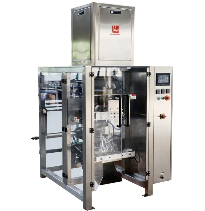 automatic vffs packing machine for pet food cat litter rice seeds granules coffee bean